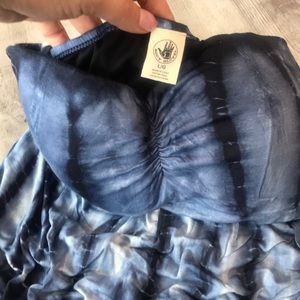 Body Glove (L) - tide dye high/low dress